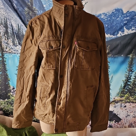 LEVIS Men's MEDIUMBrown Jacket
